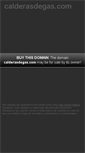 Mobile Screenshot of calderasdegas.com